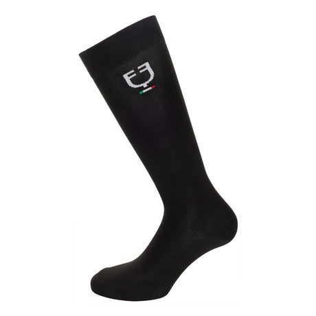 Stretch technical sock with Italian flag