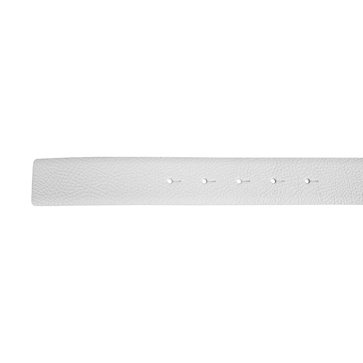 Equestro Double Face Smooth Leather Belt #colour_white-pink-gold