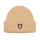 Equestro Unisex Knitted Texture Wool Beanie #colour_beige