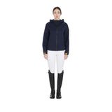 Women's three-layer technical raincoat