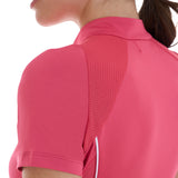 Equestro Women's Slim Fit Technical Training Polo Shirt
