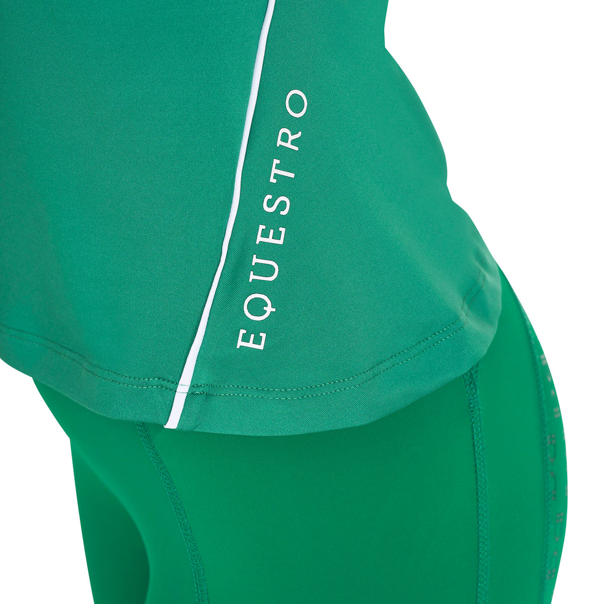 Equestro Women's Slim Fit Technical Training Polo Shirt