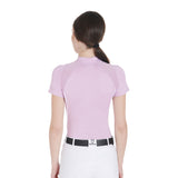 Equestro Women's Slim Fit Technical Training Polo Shirt