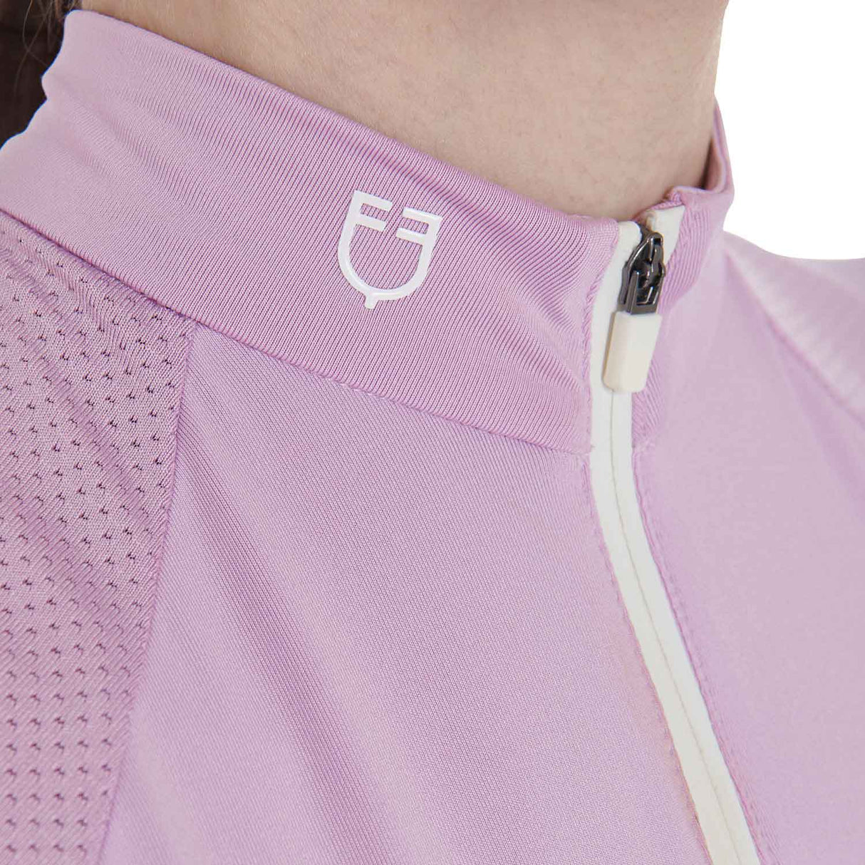 Equestro Women's Slim Fit Technical Training Polo Shirt
