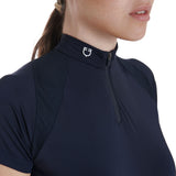 Equestro Women's Slim Fit Technical Training Polo Shirt