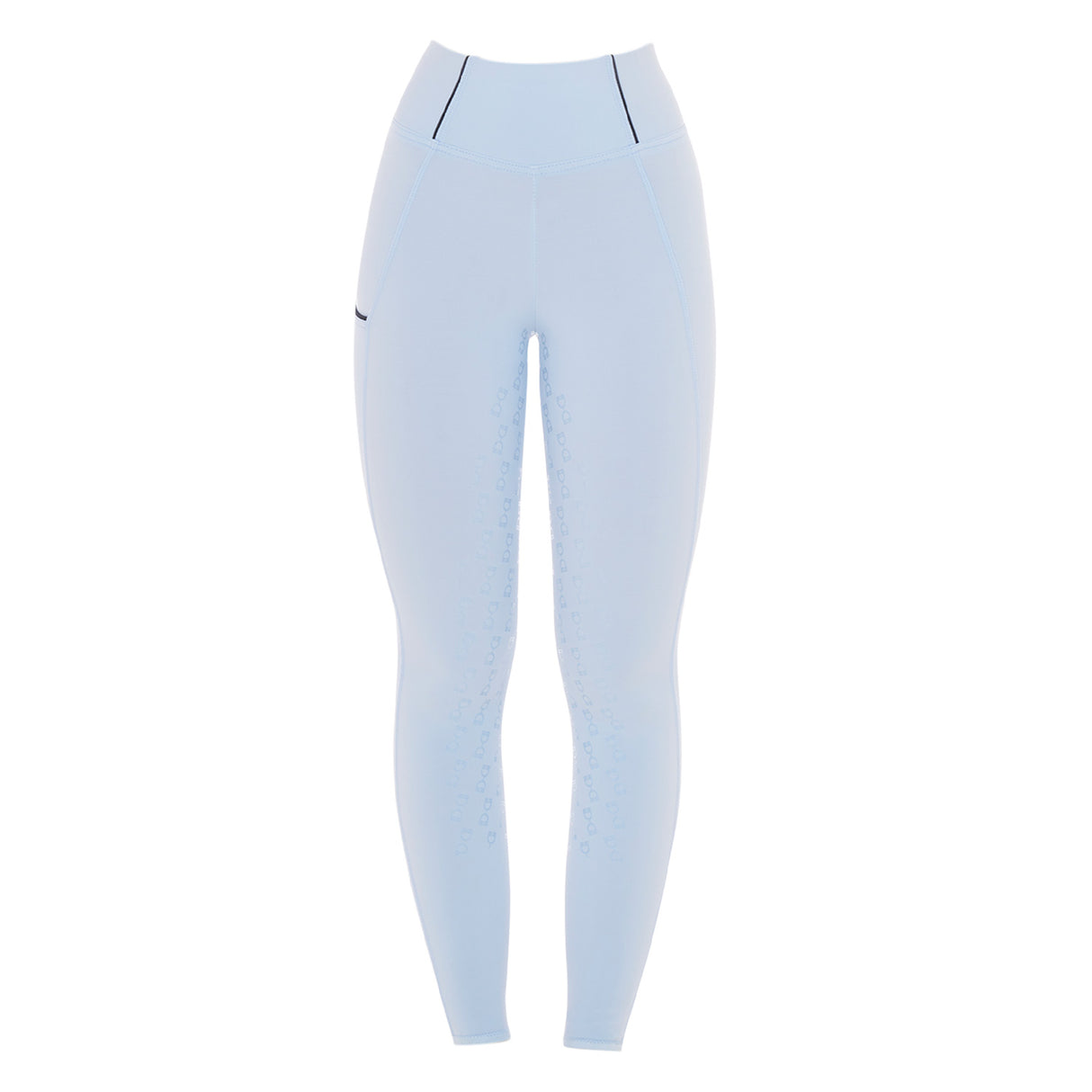 Equestro Women's Slim Fit Full Grip Leggings