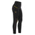 Equestro Women's Slim Fit Leggings with Micro Mesh Inserts #colour_black