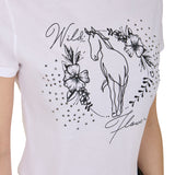 Women's Wild Flower cotton T-shirt