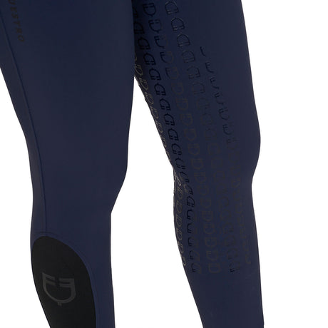 Women's high-waisted knee grip breeches with fleece lining