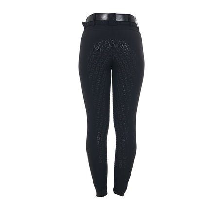 Women's high-waisted knee grip breeches with fleece lining