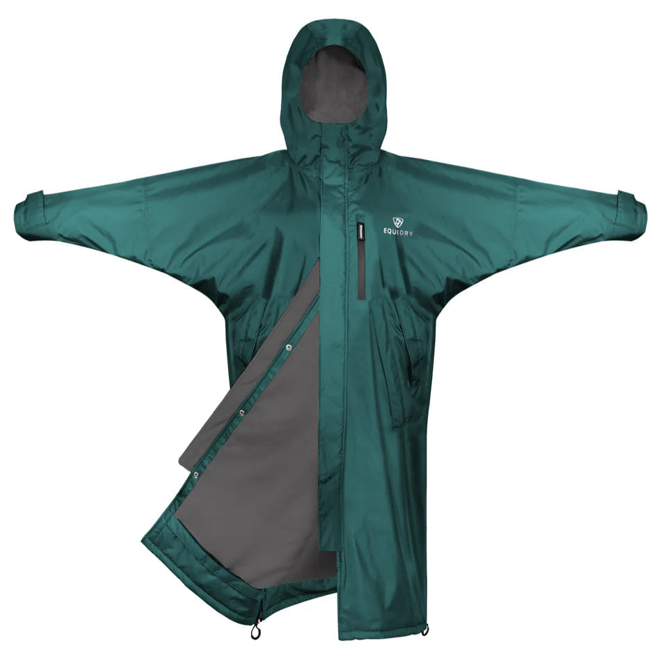 EQUIDRY Children's Thin Fleece Evolution #colour_teal-grey