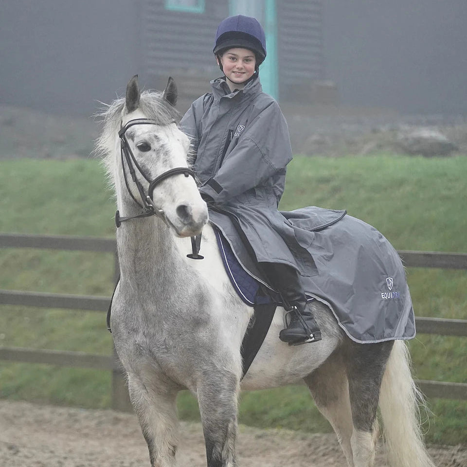 EQUIDRY Children's Thin Fleece Evolution #colour_grey-grey