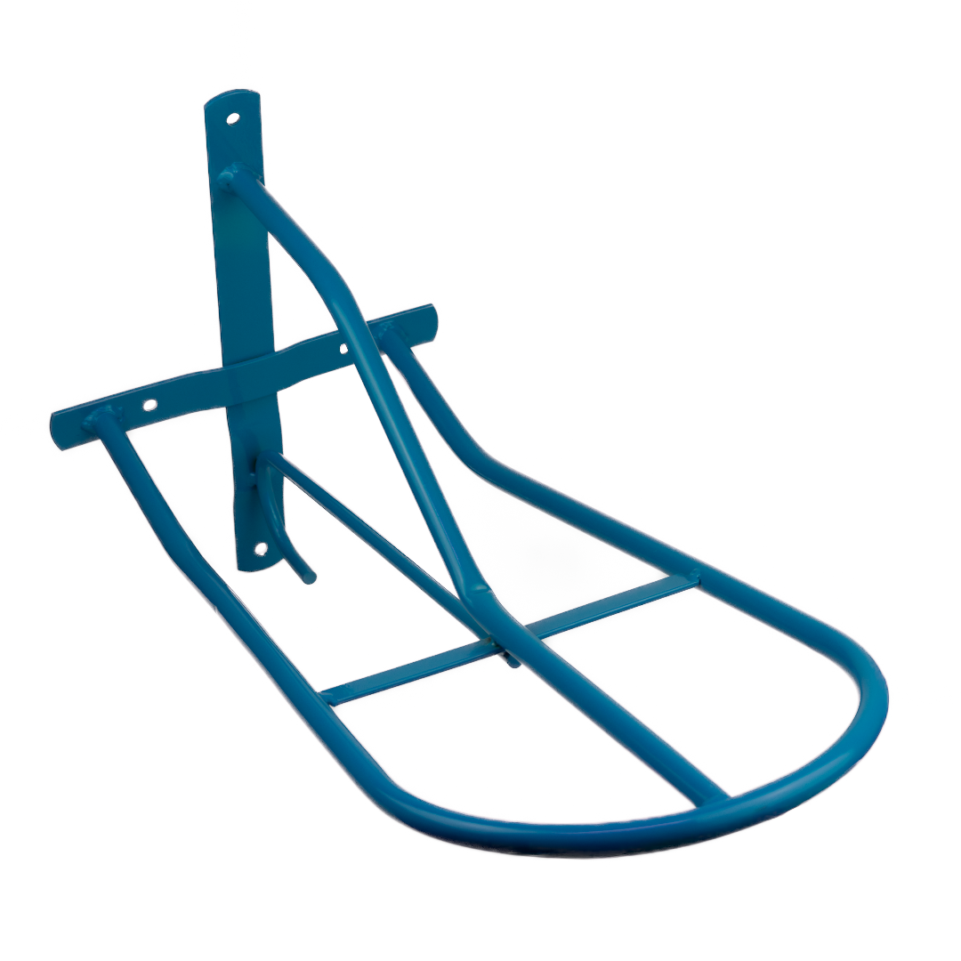 GS Equestrian & Country Saddle Rack Wall Mount #colour_blue
