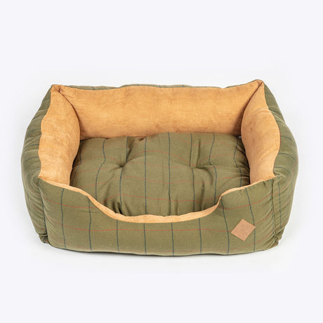 Danish Design Tweed Snuggle Bed #colour_green