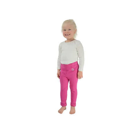 Hy Equestrian Zeddy Tots Jodhpurs Flamingo Pink
