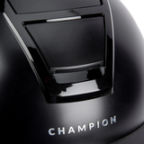 Champion Insight Round Standard Peak Riding Hat #colour_matt-black