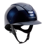 Champion Insight Round Standard Peak Riding Hat #colour_metallic-navy