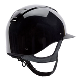 Champion Insight Oval Wide Peak Riding Hat #colour_metallic-black