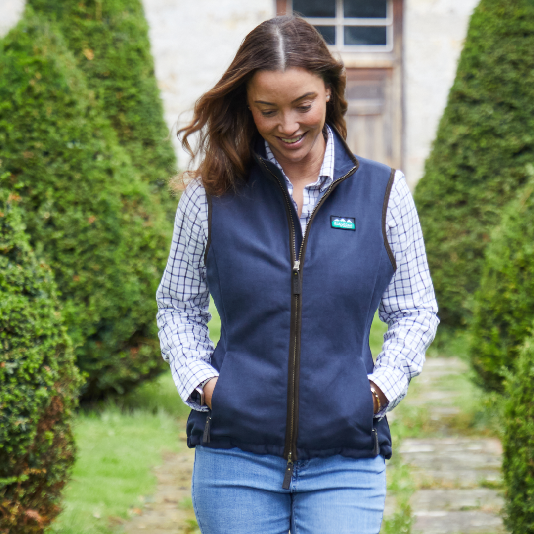 Ridgeline Womens Monarch Gilet #colour_navy