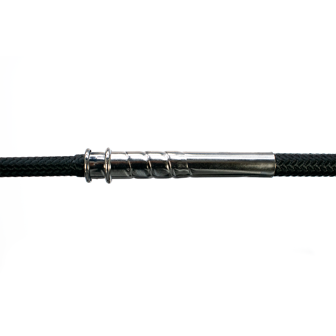 GS Equestrian 2 Piece Lunge Whip #colour_black