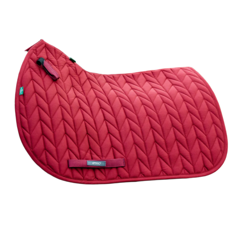 Horseware Ireland Amigo GP Saddle Pad #colour_mulberry