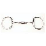 JP Korsteel Oval Link Eggbutt Trense aus Edelstahl