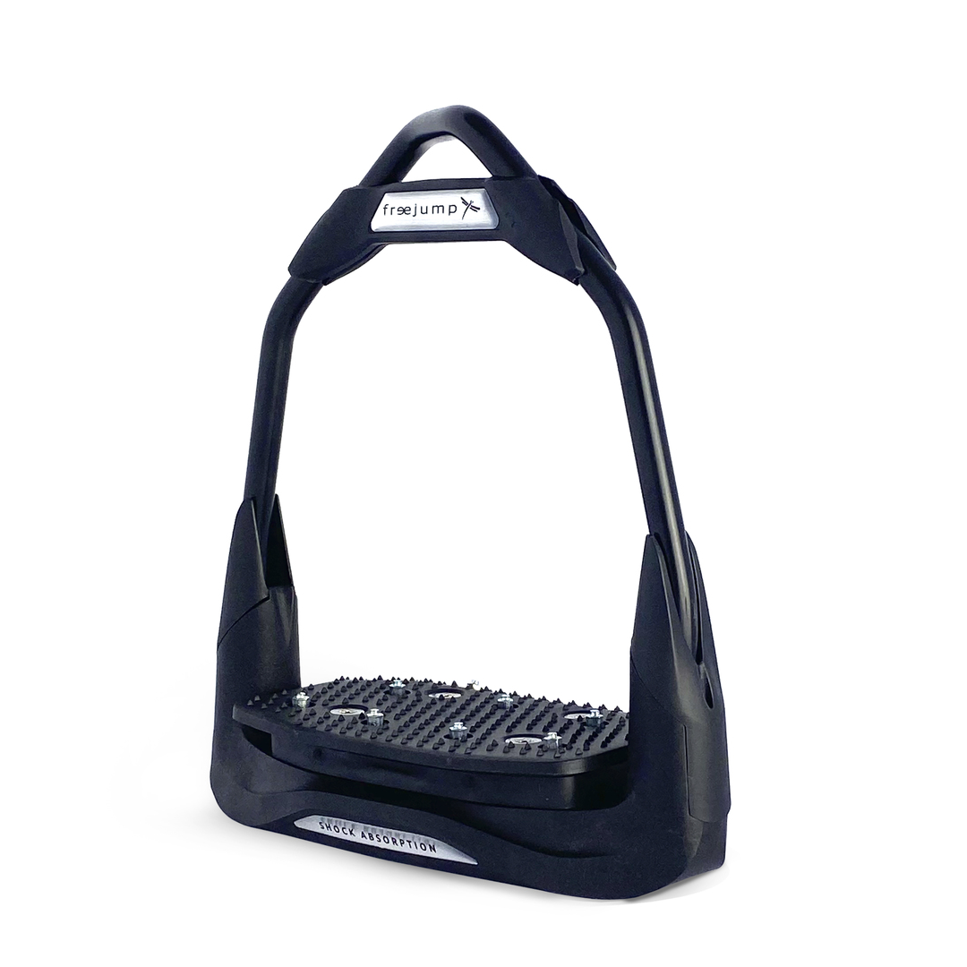 Freejump AirS Full Black 0-30 Stirrups #colour_black-black