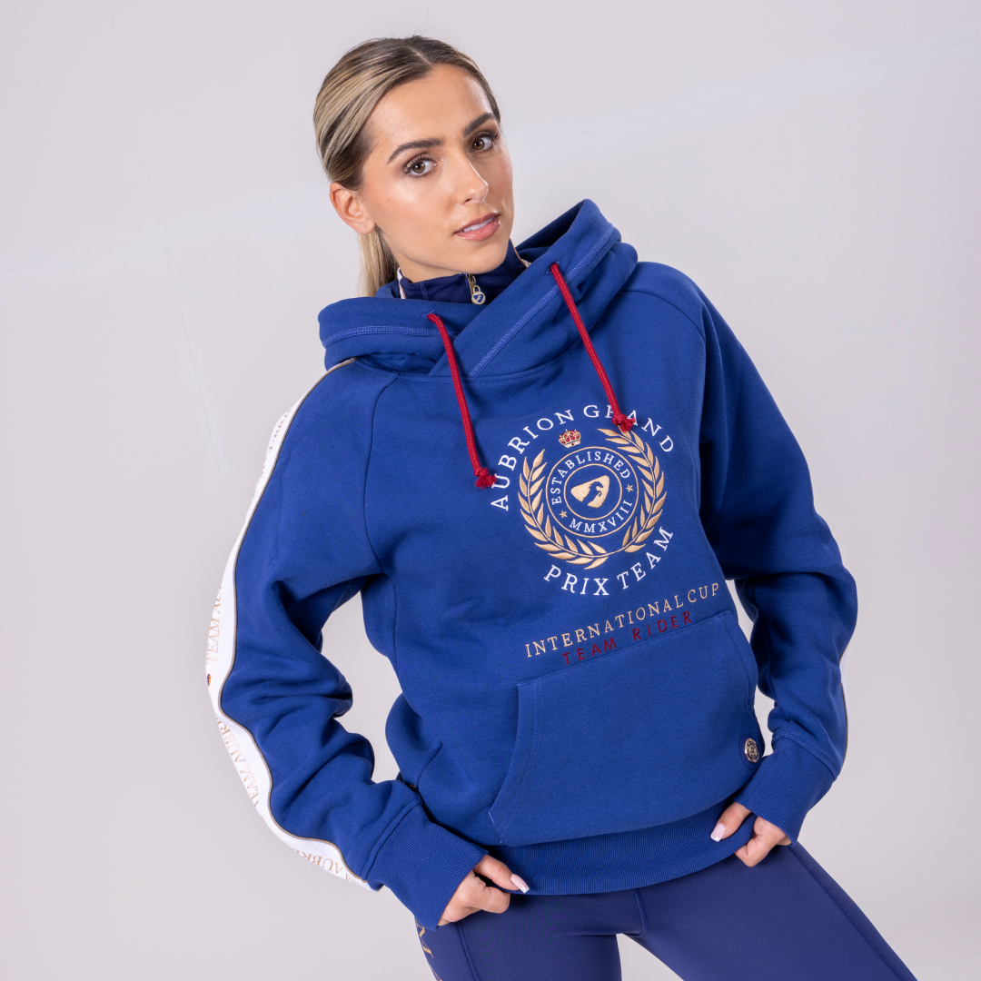 Shires Aubrion Team Hoodie #colour_navy