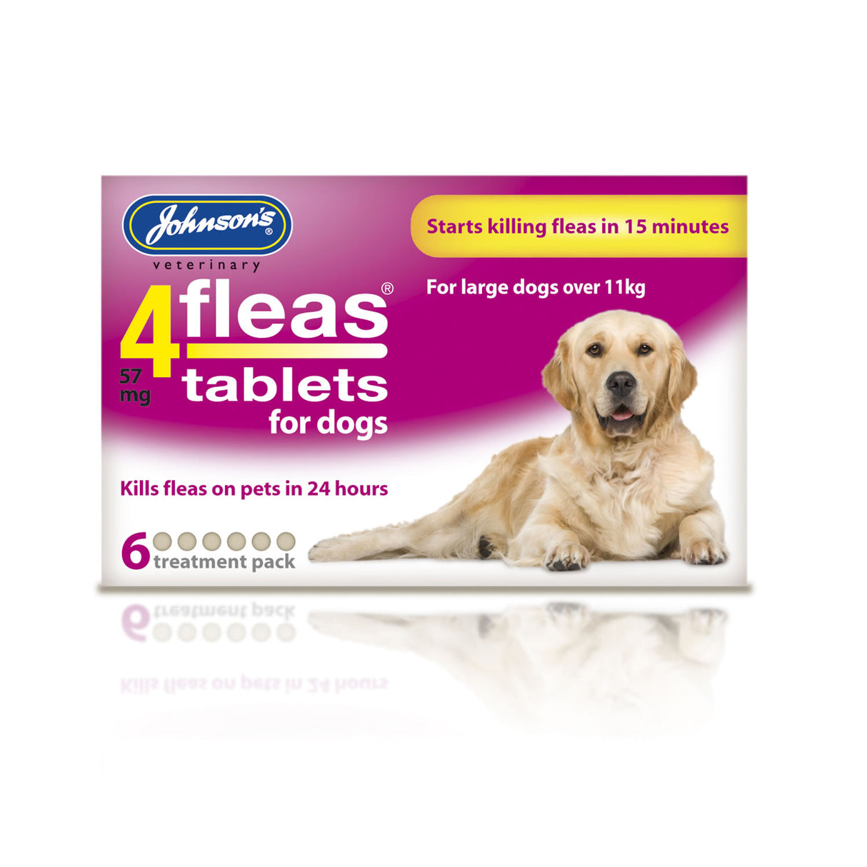 Johnson's Veterinary 4Fleas Tablets For Dogs