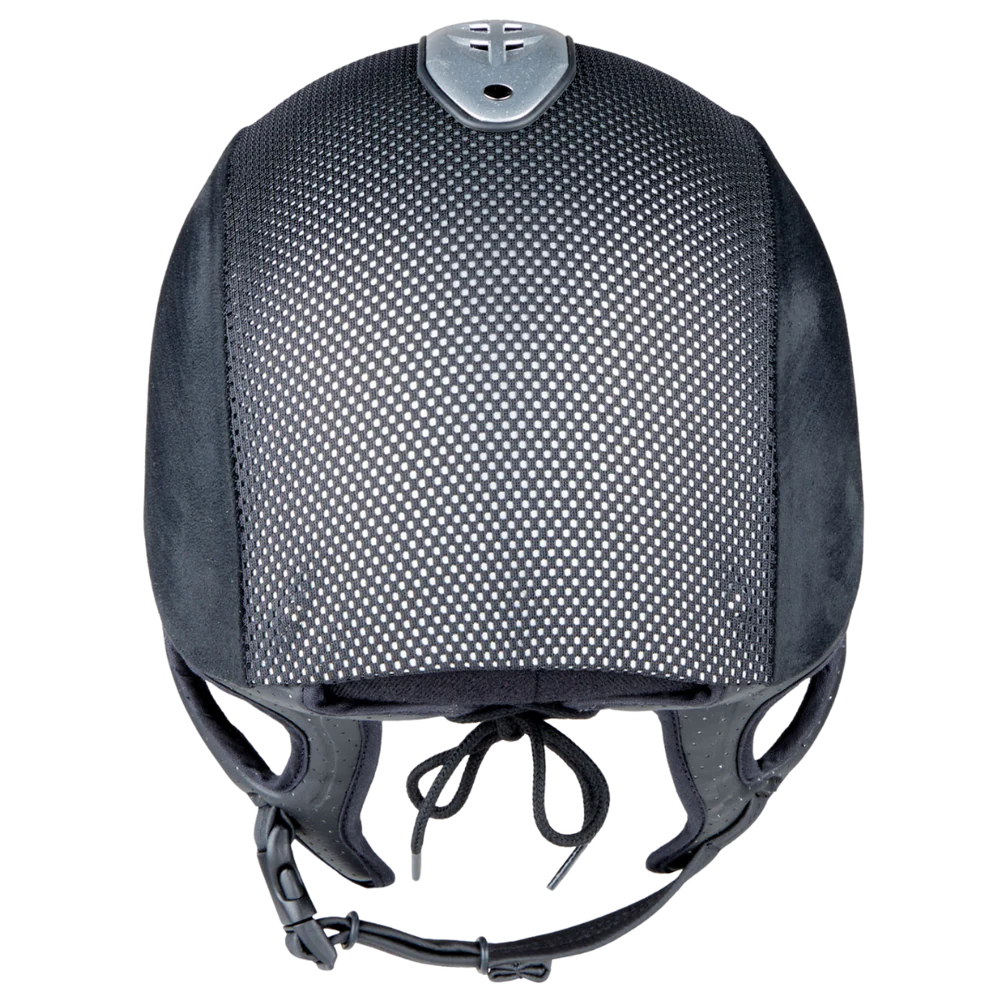 Champion Revolve X-Air Nova Peaked Helmet #colour_black-silver