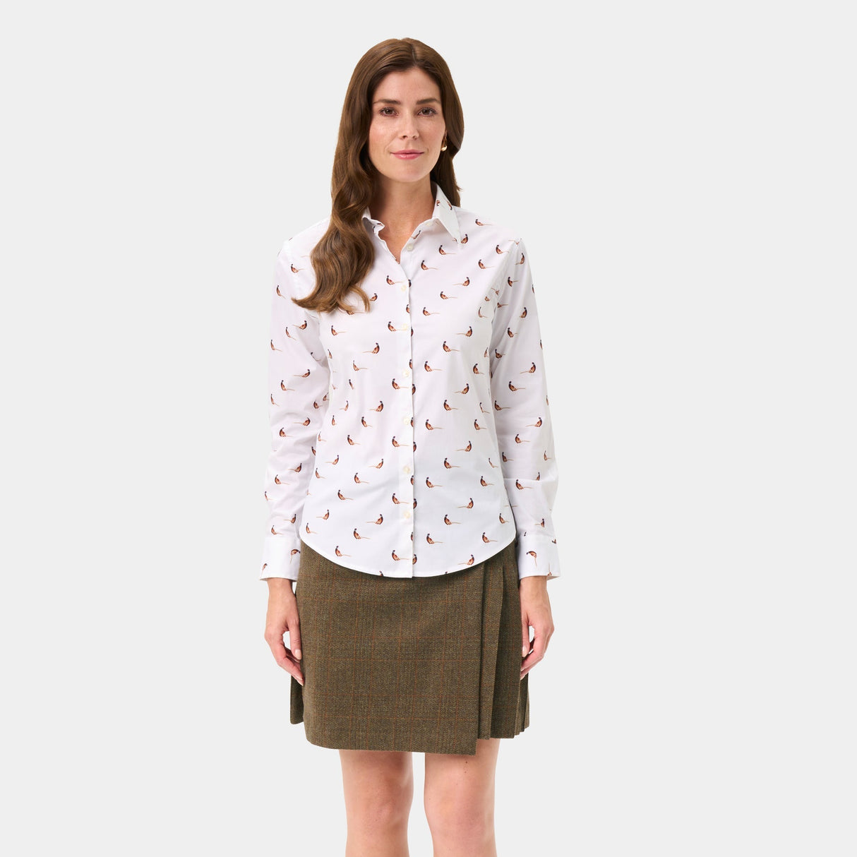 Alan Paine Ladies Lawen Printed Shirt