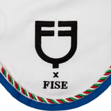 Equestro Fly Veil With Italian Flag Piping Equestro X Fise