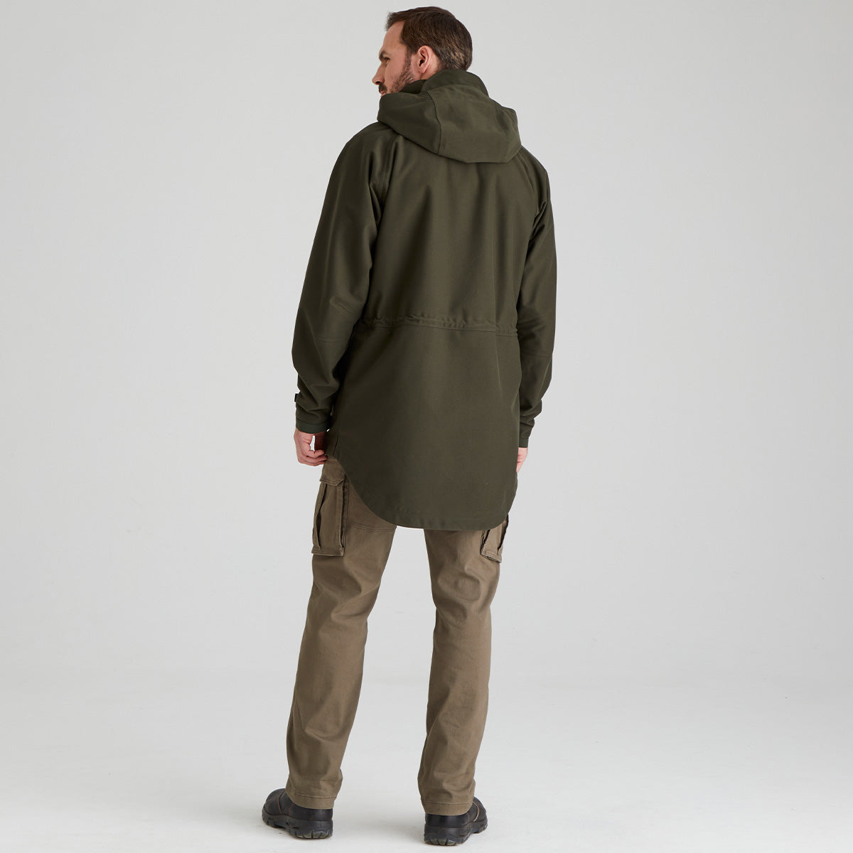 Ridgeline Mens Monsoon Classic Jacket #colour_deep-forest