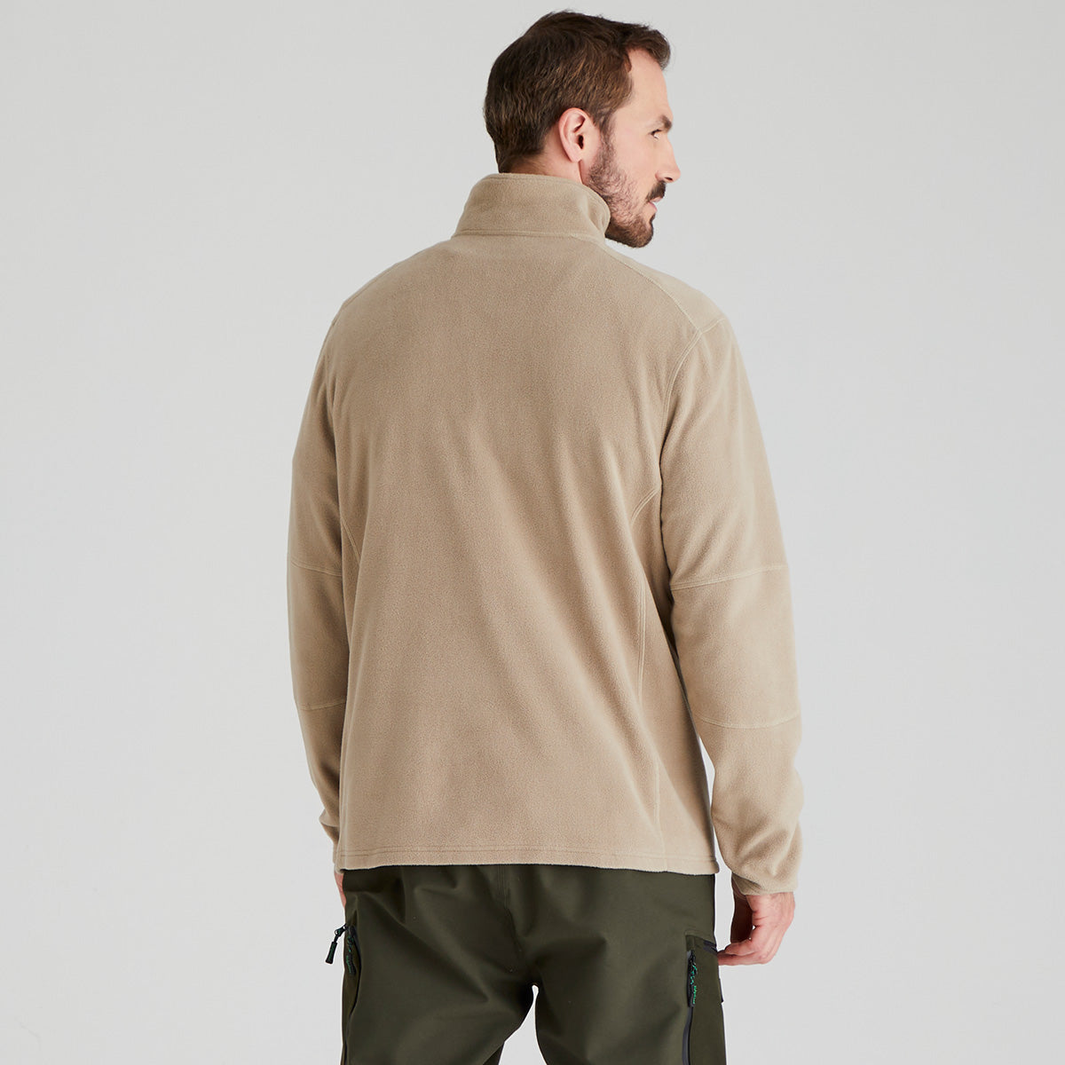Ridgeline Mens Narvik Fleece - New #colour_roasted-cashew