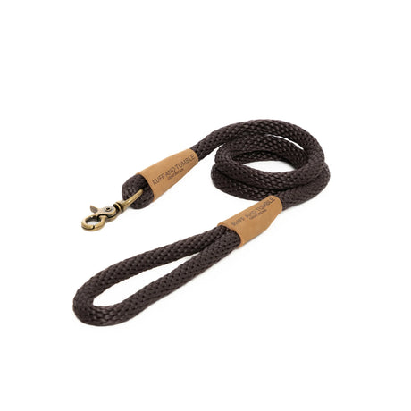 Ruff & Tumble Thick Clip Dog Lead #colour_mud