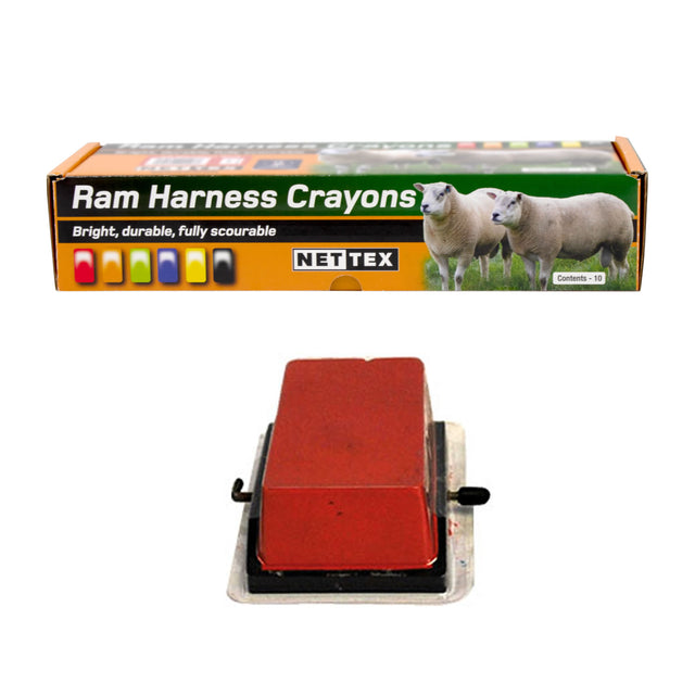 Nettex Agri Cold Crayons #colour_red