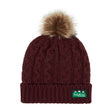 Ridgeline Nordic Fleck Bobble Hat #colour_winter-berry