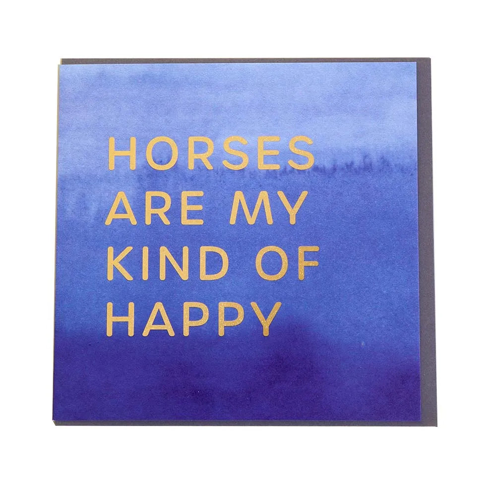 Gubblecote Foiled Greetings Card #style_my-kind-of-happy