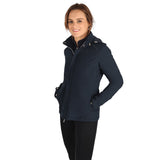 Hy Equestrian Elevate Waterproof Jacket #colour_navy