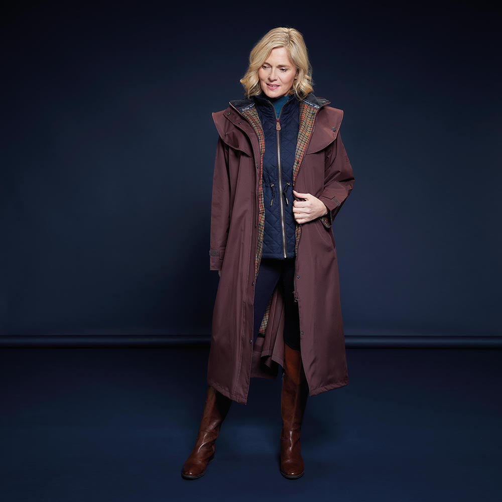 Jack Murphy Malvern Waterproof Coat #colour_deep-claret