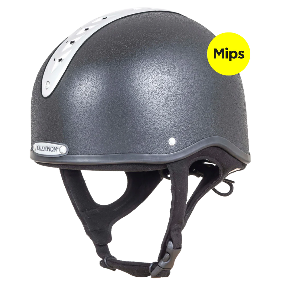 Champion Revolve X-Air MIPS Jockey Helmet #colour_black