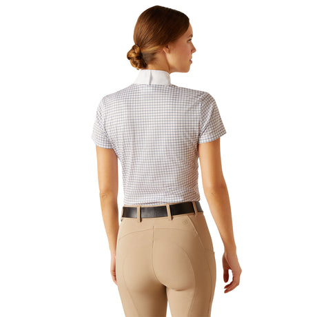 Ariat Women's Aptos Show Shirt #colour_blushing-rose-check