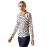 Ariat Women's Sunstopper 3.0 1/4 Zip Baselayer #colour_painted-ponies