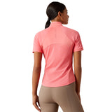 Ariat Women's Soquel 1/4 Zip Baselayer #colour_coral-paradise