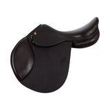 Equestro Jumping Saddle Hammered Leather #colour_brown