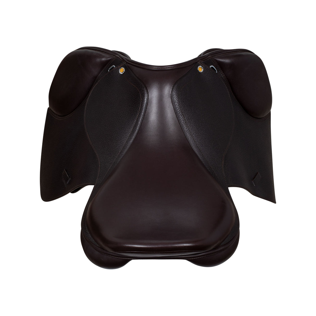 Equestro Jumping Saddle Hammered Leather #colour_brown