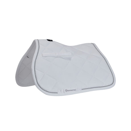 Equestro Pony Jumping Saddle Pad In Cotton With Trimmings
