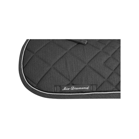 Equestro Diamond Dressage Saddle Pad #colour_grey
