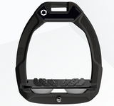 Flex-On Safe-On Inclined Ultra Grip Stirrups - Black/Black/Grey