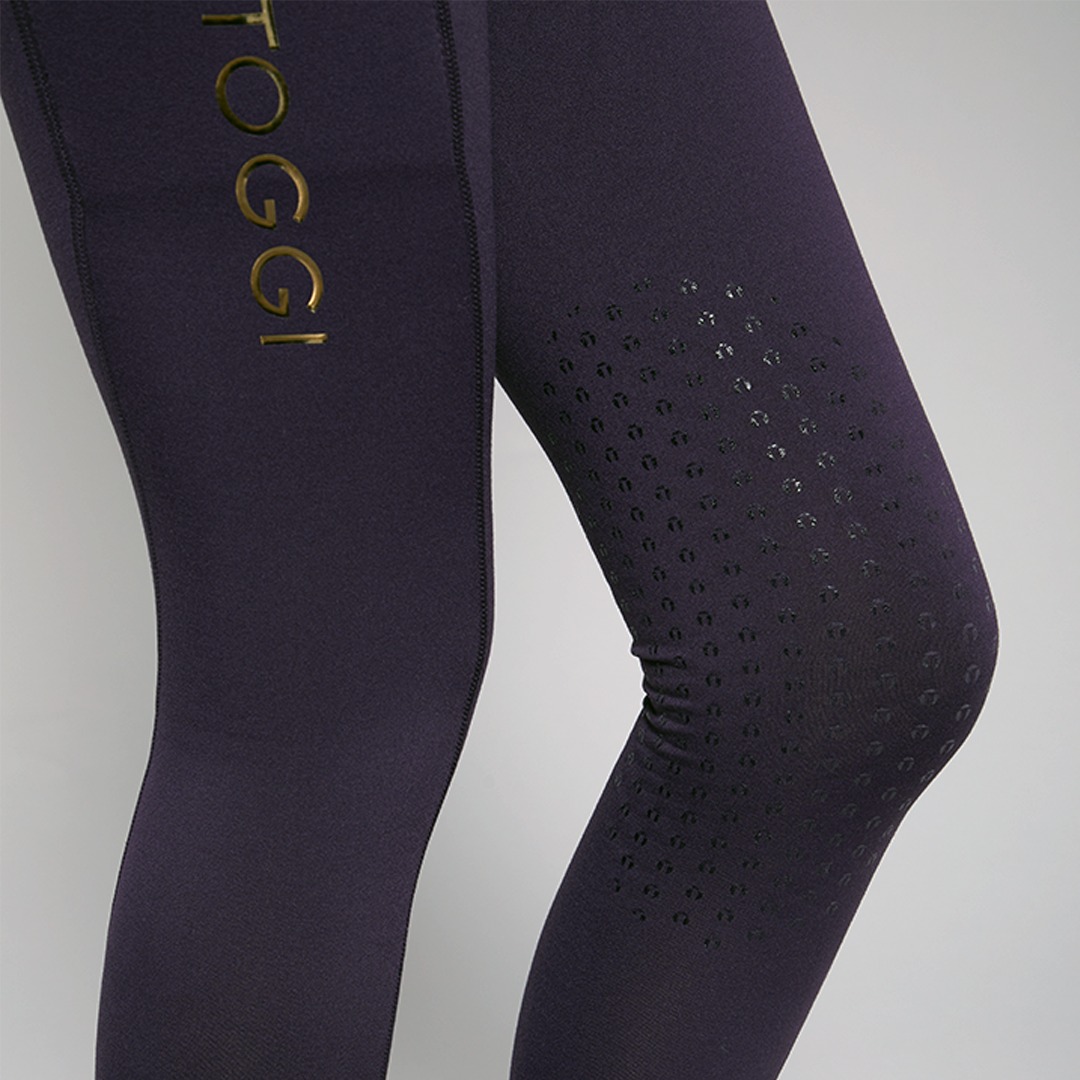 Toggi Winter Sculptor Foster Riding Tights #colour_blackberry